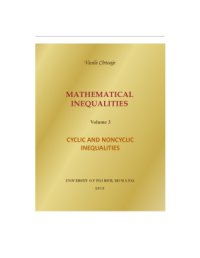 cover of the book Cyclic and noncyclic inequalities