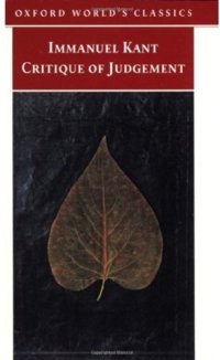 cover of the book Critique of Judgement