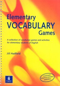 cover of the book Elementary Vocabulary Games