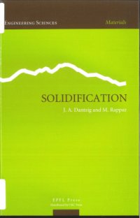 cover of the book Solidification