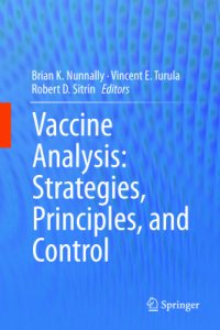 cover of the book Vaccine Analysis: Strategies, Principles, and Control