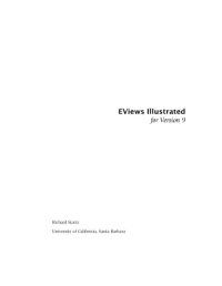 cover of the book EViews Illustrated for Version 9