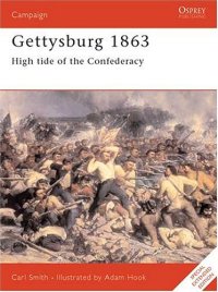 cover of the book Gettysburg 1863: High tide of the Confederacy