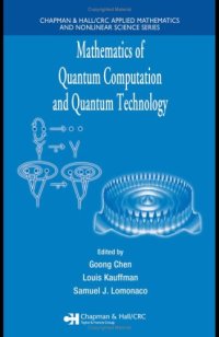 cover of the book Mathematics of Quantum Computation and Quantum Technology