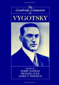 cover of the book The Cambridge Companion to Vygotsky