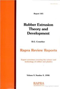 cover of the book Rapra Rewiew Reports - Rubber Extrusion Theory and Development