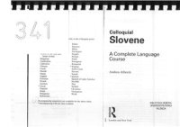 cover of the book Colloquial Slovene: A Complete Language Course