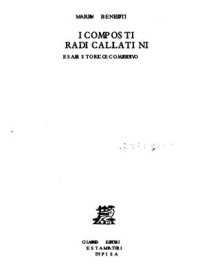 cover of the book I composti Radicali Latini