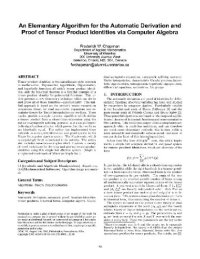 cover of the book Automatic derivation of product identities