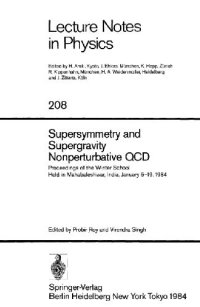 cover of the book Supersymmetry and Supergravity Nonperturbative QCD