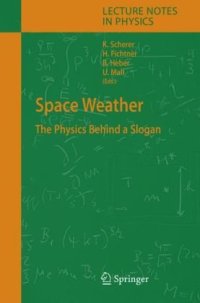 cover of the book Space weather: the physics behind a slogan