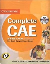 cover of the book Cambridge Complete CAE Student's Book with answers