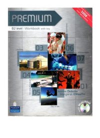 cover of the book Premium B2 level Workbook with key