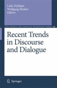 cover of the book Recent Trends in Discourse and Dialogue