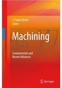 cover of the book Machining. Fundamentals and Recent Advances