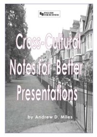 cover of the book Cross-Cultural Notes for Better Business English Presentations