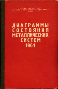 cover of the book Диаграммы состояния металлических систем, опубликованные в 1964 году. Выпуск 10