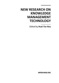 cover of the book New Research on Knowledge Management Technology