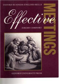 cover of the book Effective Meetings. Student's Book