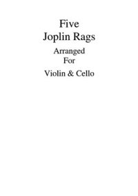 cover of the book Five Joplin Rags