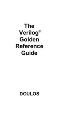 cover of the book The Verilog Golden Reference Guide