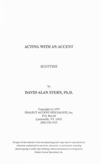 cover of the book Acting With An Accent: Scottish