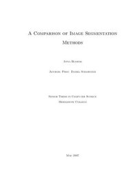 cover of the book A Comparison of Image Segmentation Methods