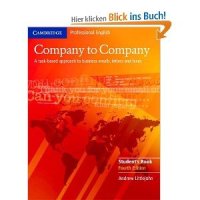 cover of the book Company to Company: A Task-Based Approach to Business Emails, Letters and Faxes in English Student's book