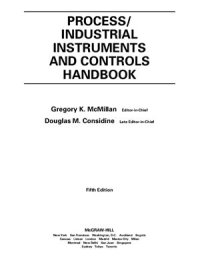 cover of the book Considine Process/industrial instruments and controls handbook, 5th ed