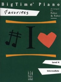 cover of the book Bigtime Piano. Favorites