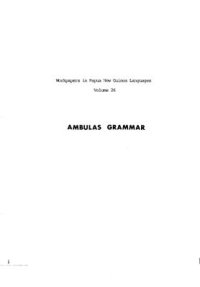 cover of the book Ambulas Grammar