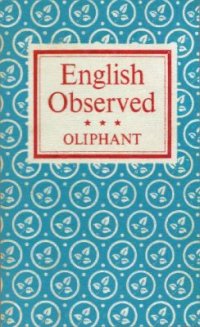 cover of the book English Observed. Common Errors in Written English