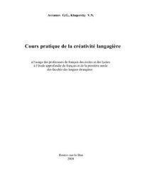 cover of the book Cours pratique de la créativité langagière