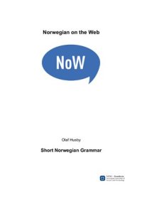 cover of the book Norwegian on the Web. Short grammar