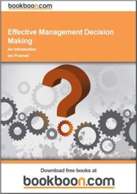 cover of the book Effective Management Decision Making. An Introduction