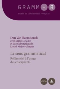 cover of the book Le sens grammatical