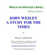 cover of the book John Wesley: A Study For The Times