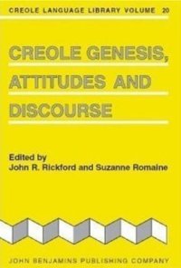 cover of the book Creole Genesis, Attitudes and Discourse