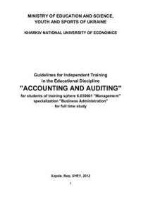 cover of the book Accounting and Auditing