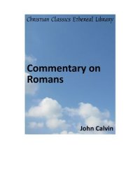 cover of the book Commentary on Romans