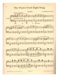 cover of the book The pixies good night song. Duet