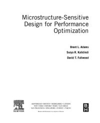 cover of the book Microstructure-Sensitive Design for Performance Optimization