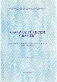 cover of the book Gagavuz türkçesi grameri