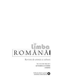 cover of the book Limba Romana