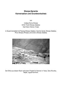 cover of the book Sherpa-Sprache Konversation und Grundwortschatz