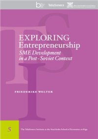 cover of the book Exploring Entrepreneurship and SME Development in a Post Soviet Context