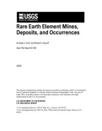 cover of the book Rare Earth Element Mines, Deposits, and Occurrences