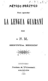 cover of the book Método práctico para aprender la lengua guaraní