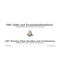 cover of the book 1001 Opfer und Gewinnkombinationen