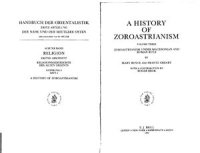 cover of the book A History of Zoroastrianism, Vol. III